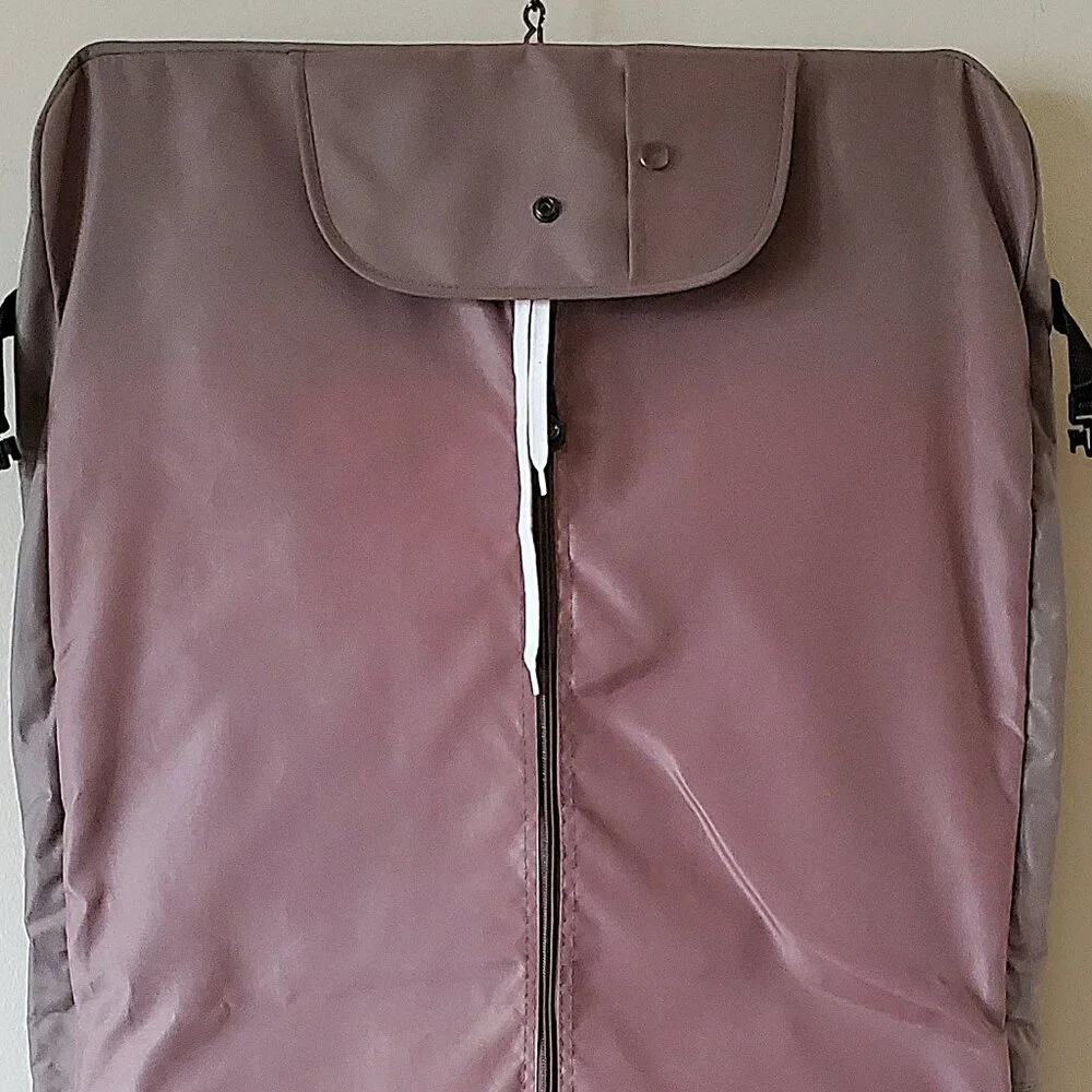 Schooner Club Tan Carry On Foldable Lightweight Garment Bag